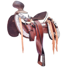 Montura //DELUXE cantinas de huaje piteado tupido de ramo con flores